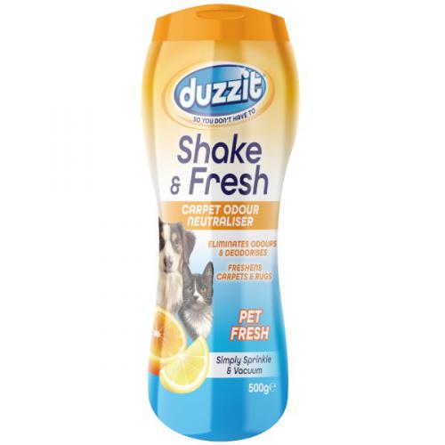 Duzzit Shake & Fresh Pet Lemon - Citron vn do koberc na odstrann pach po domcch zvatech 500 g